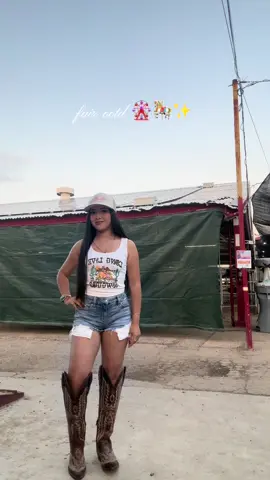 fair ootd 🎡🎠✨ #OOTD #cowgirl #westernfashion #kerncountyfair #fypage 