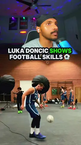 Imagine Luka on the football pitch 🫨 #football #lukadoncic #tigerontape #fyp 