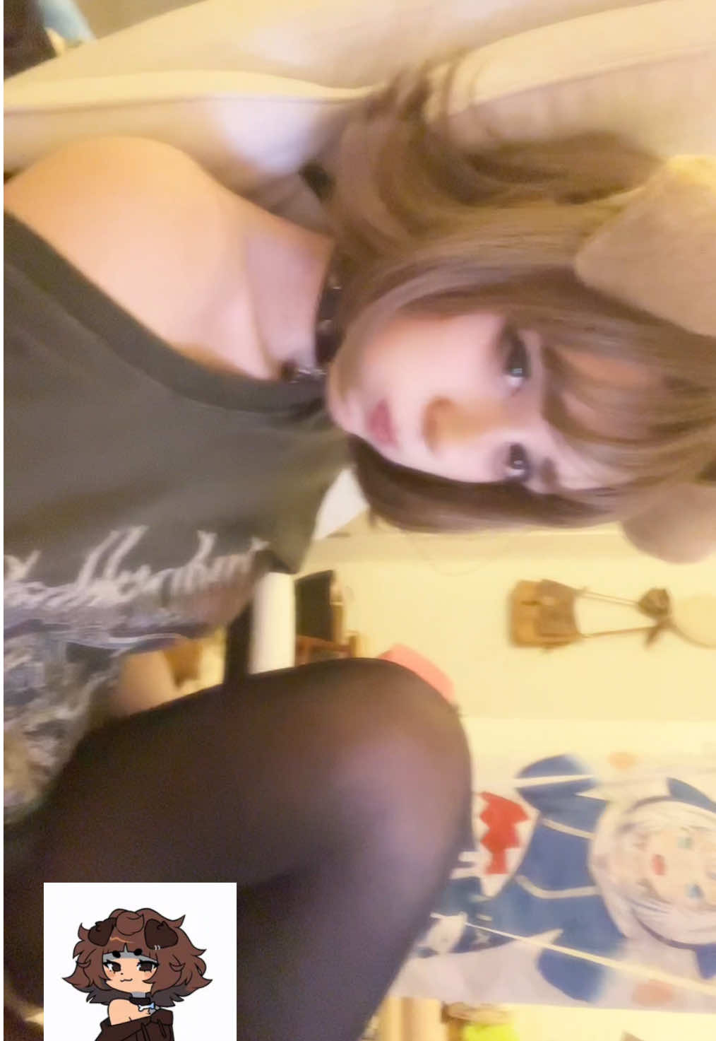 i have a job interveiw in 1 hour i am scared pls i dont wanna job ...#crispytyph #cosplay #mimi #typh #cosplaygirl 