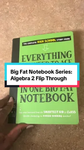This new release from @Workman Publishing is a definite must-have for high schoolers! #math #homeschool #homeschoolresources #flipthrough #homeschooling 
