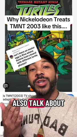 Replying to @donnie’s tism just saw this & had to reply about how Nickelodeon TMNT could never acknowledge TMNT 2003 in their other Ninja Turtle shows #tmnt #riseoftheteenagemutantninjaturtles #teenagemutantninjaturtles #tmnt2003 #tmnt2012 #rottmnt #tmntleo #tmntraph #tmntdonnie #tmntmikey #fyp #foryou #tmnt1987 