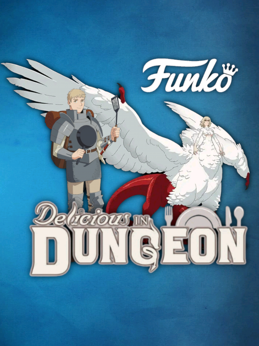 Delicious In Dungeon Anime Funko Pops are coming! #deliciousindungeon #dungeonmeshi #anime #funkopop 