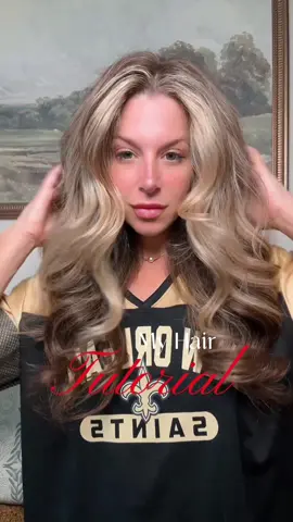 The Hair Tutorial You’ve Been Asking For ✨ First things first, train your hair! I only wash mine once every 7 days (yes, really). If needed, I use dry shampoo in between. If you need a full hair-training routine, let me know — that’s a whole separate video. When wash day comes: 	1.	Double Cleanse to get your scalp squeaky clean 	2.	Condition focusing on your ends if you have fine hair 	3.	@THE OUAI Leave-in Conditioner + @Color Wow Hair Dream Coat for frizz control and heat protection 	4.	@Dae Hair Styling Cream to help my curls last Then I use my holy grail, the @Shark Beauty FlexStyle, to rough-dry and then go in with the curlers for that bouncy, voluminous blowout. It has truly cut my styling time in half. To finish, I use @Olaplex hair oil (aka liquid gold) and finger-comb through for that perfect, shiny salon-style blowout. 💆🏼‍♀️✨ This routine keeps my hair fresh and styled all week long. Let me know in the comments if you want the full “how to hair train” video! 🫶🏻 All products linked in my storefront 💋 #hairtutorial #hairtraining #hairtips #hairtok #hairstyleinspo 