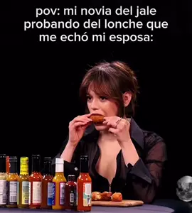 Mi novia del jale probando de el lonche que me echo mi esposa ☺️ #viral #capcut #tiktok #foryoupage #duet 