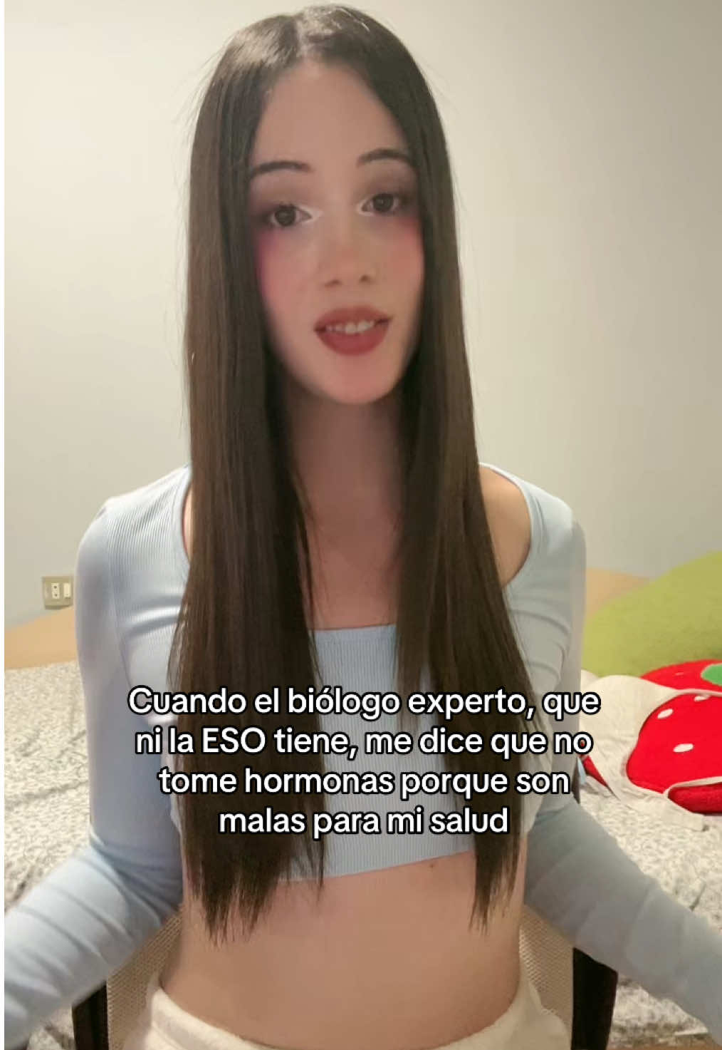 Repite conmigo: las hormonas bioidénticas no son malas; mandan los receptores, no los cromosomas. El sexo puede cambiar, como en mi caso: soy trans #trans #trh #transición #doll 