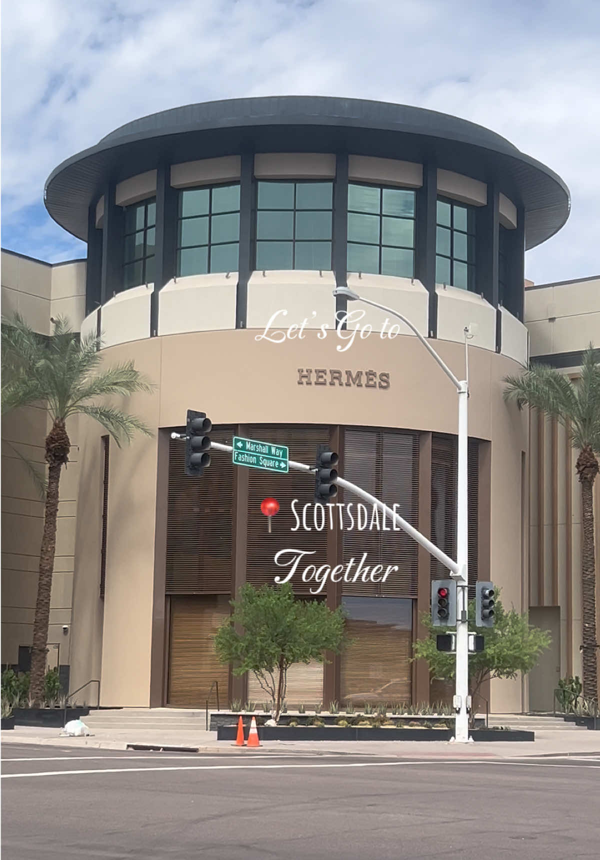 Tour of the New Hermès in Scottsdale 🍊 #hermes #kelly #belt #shopping #fashionsquare 