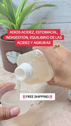 Jugo de Sabila Natural Aloe Cure para Balancear la Acidez Estomacal, Agruras e indigestión  #aloecure #jugodesabila #aloevera  #healthmusthaves #guthealth  Los resultados pueden variar 