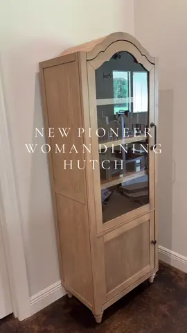 @Walmart has a lot of cute options for furniture right now!  Also, this isn’t sponsored. Come back to see how I slyle this dining hutch! 😍 #walmartfinds #pioneerwoman #dininghutch #Home #fyppp 
