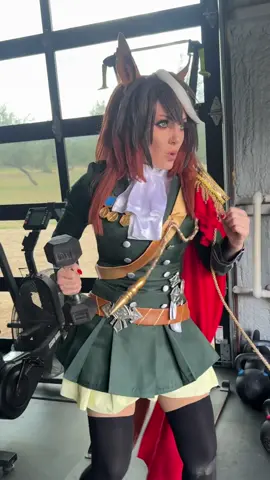 It's time to train Uma! I cosplayed the Emperor Symboli Rudolf!! 