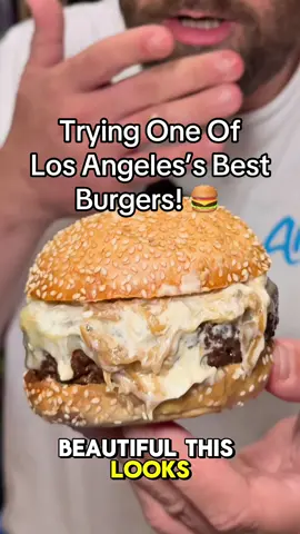 I think about this burger weekly. Every burger we tried here was great but I’d get that thick dry aged every time! Top 5 in the city for me. What’s another burger I need to try?! 🔥🍔 #losangeles #chinatown #burger #fyp #Foodie 