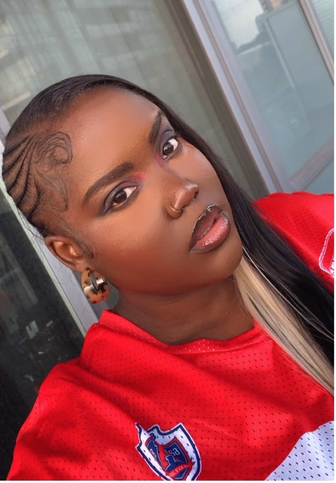 New Baddie Character Unlocked 😝 #hairstyle #braids #transition #fyp #streetwear 