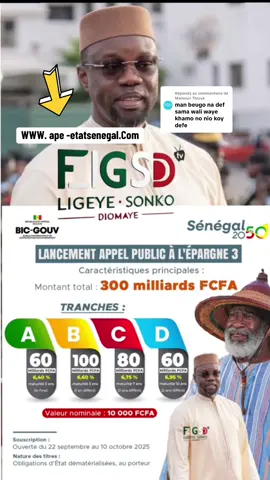 Réponse à @Mansour Thioye 