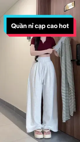 Quần suông bản cạp cao siu hott #N #phanhriviuuu #xuhuong #outfitideas #reviewquanao 