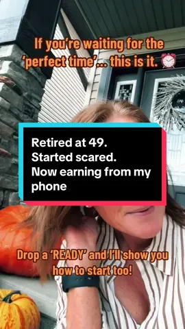 Stop waiting to “know it all.” I started scared, clueless, and with zero tech skills and now I earn from my phone in a couple hours a day. If I can do this, so can you. Comment READY to get started.