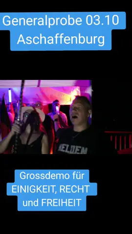Ja, wir wollen zurück zu  EINIGKEIT und RECHT und FREIHEIT! Dafür versammeln wir uns am 03.10.2025 in Aschaffenburg an der Grossmutterwiese um 14Uhr. Lasst uns unsere Hymne wieder wörtlich nehmen! Es gibt dazu nicht viel zu sagen, ausser; KOMMT ZAHLREICH! BRINGT DEUTSCHLANDFAHNEN MIT! UND ‼️‼️‼️WIR SIND KEINE NAZIS‼️‼️‼️ Es sind einige Besonderheiten geplant! Lasst euch überraschen! Pfeifft vor allem darauf, als Naz...s beschimpft zu werden. Steht darüber! Zeigt Flagge! Wir werden deutlich machen, dass wir uns weder Patriotismus noch Nationalstolz VERBIETEN LASSEN! Viele Länder machen es gerade vor. ES IST AN DER ZEIT AUFZUSTEHEN, bevor Deutschland stirbt! Veranstalter: Rhein Main steht auf Links RMsa: tiktok.com/@michael.hetzel.af https://www.youtube.com/@Michael31nrw2 http://t.me/rheinmainstehtaufkanal Chat: https://www.facebook.com/share/4ohFCVuJBuvGcfK2/ https://www.facebook.com/share/1JKkm92y6j/ https://www.instagram.com/hetzelrheinmainstehtauf?igsh=MTd0aDNzMn Links unten #foryou #viral #dorfkind #politik #ampel #foryourpage #ARD #zdf #medien #deutschland #ampel #fyp #klima #rki #demokratie #ukraine #russia #krieg #wiesbaden #frankfurt #aschaffenburg #darmstadt #musk #weidel #afd #cdu #fürdich #fyy #fyyyyyyyyy #viral #viralvideo #linke #spd #wahlen #terror #selensky #trump2020 #trump2024 #ukraine #krieg #frieden #iran #israel #afd #islamic tiktok.com/@michael.hetzel.af https://www.youtube.com/@Michael31nrw2 http://t.me/rheinmainstehtaufkanal Chat: https://t.me/+0Z18q6AbdakwMjUy https://www.facebook.com/share/4ohFCVuJBuvGcfK2/ https://www.facebook.com/share/1JKkm92y6j/ https://x.com/rheinmainsteht?t=3lU-XnSxQ6BiNfmltB6sog&s=09 https://www.instagram.com/hetzelrheinmainstehtauf?igsh=MTd0aDNzMnVxN211Zw==