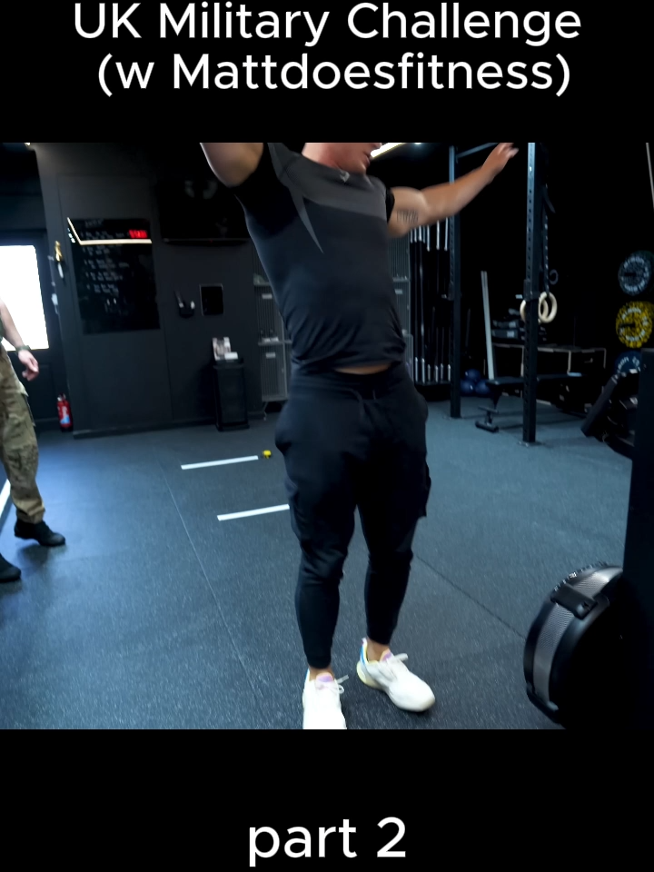 Climber vs Bodybuilder | UK Military Challenge (w/Mattdoesfitness) #part2 #CLIMBING #army #magnusmidtbø #FORYOU