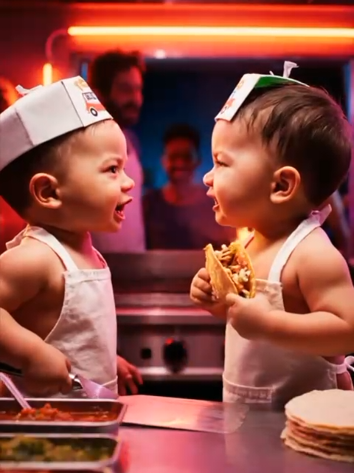 𝗧𝗮𝗰𝗼 𝗧𝗿𝘂𝗰𝗸 𝗥𝗼𝗮𝘀𝘁 🌮👶#𝗕𝗮𝗯𝘆𝗥𝗼𝗮𝘀𝘁 #𝗧𝗮𝗰𝗼𝗧𝗿𝘂𝗰𝗸 #𝗦𝗽𝗮𝗻𝗴𝗹𝗶𝘀𝗵 #𝗖𝗼𝗺𝗲𝗱𝘆 #𝗙𝗬𝗣 Babies don’t lie.