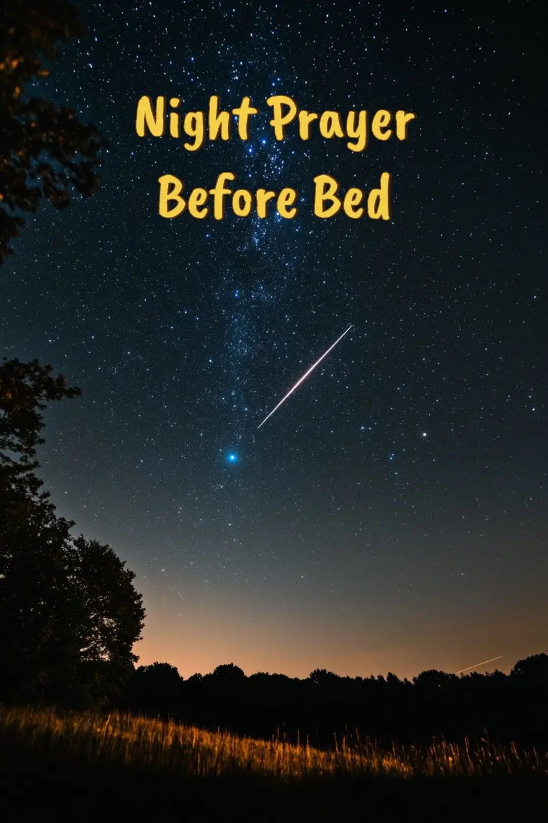 Night prayer before bed #prayer #nightprayer #Faith #christiantiktok #God 