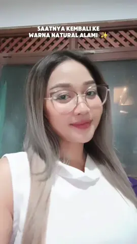 Saatnya kembali ke warna natural alami ✨