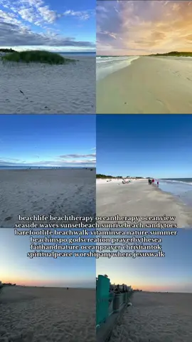 The ocean is where I reset 🌊 Something about the waves makes me feel closest to God. ✨ Where’s your place of peace? #fyp #foryoupage #beachtok #beachvibes #beachtherapy       