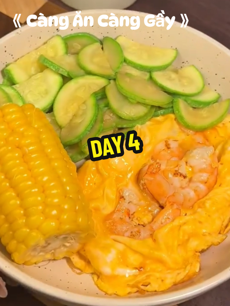 Day 4 / 100. Càng Ăn Càng Gầy #brunch #giamcan #tuongtac  #thucdongiamcan #cooking 