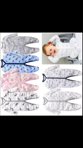 ALESSIA Baby Bodysuit Romper Newborn Cotton Pajama Frogsuit Sleepwear Onesie Baby Girl Boy Clothes 0-12M #romper #sleepwear #babybodysuit #tiktok #fyp 