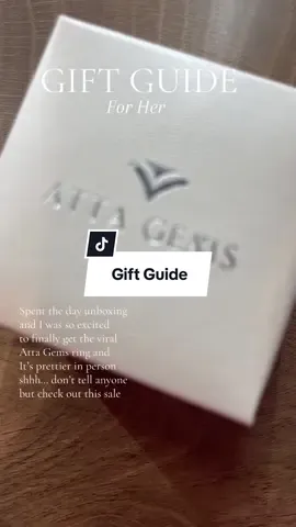 Huge Sale ❤️ This is the most stunning piece of jewelry! Would make the BEST gift #attagems #moissanitering #jewelry #tiktokshopblackfriday @Atta-jewelryUs #giftsforher 