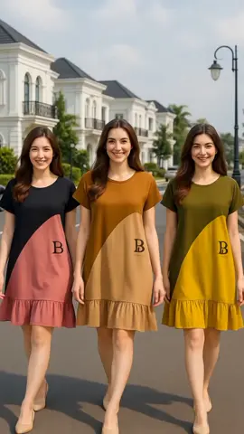 Dasterbeauty - Jessi Dress Daster Wanita Terbaru 2025 Baju Remaja Santai Pendek Nyaman Korean Style Cantik Crinkle Airflow Saku Unik Best Seller Dewasa #dasterstylekorea #dastercrinkle #dasterkekinian #fyppp #viral   