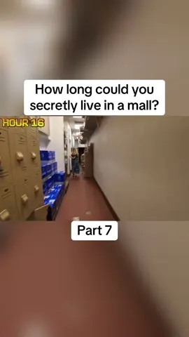 How long could you secretly live in a mall? #viral #fyp #airrackvideos 
