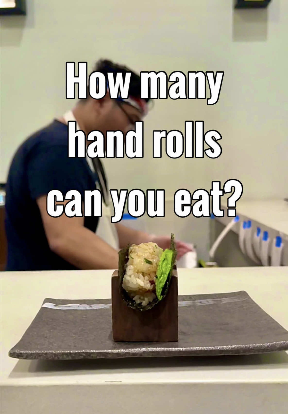 How many hand rolls can you eat? 🍣🥢 @handrollproject #sfcontentcreator #SushiTok #FoodTok #SanFranciscoEats #BayAreaFoodie