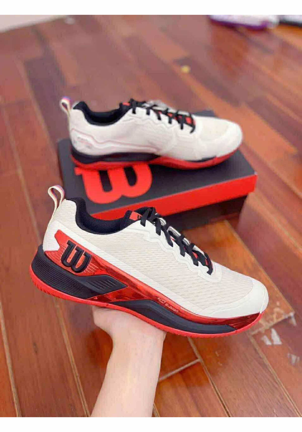 Wilson Rush Pro 4.5 mời các zai thẩm giúp e nào #trangnguyenauthentic #pickleball 