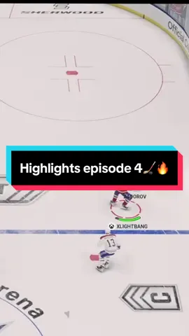 Highlights épisode 4 🏒🔥 #nhl26 #quebec #viral #fyp #hockey 