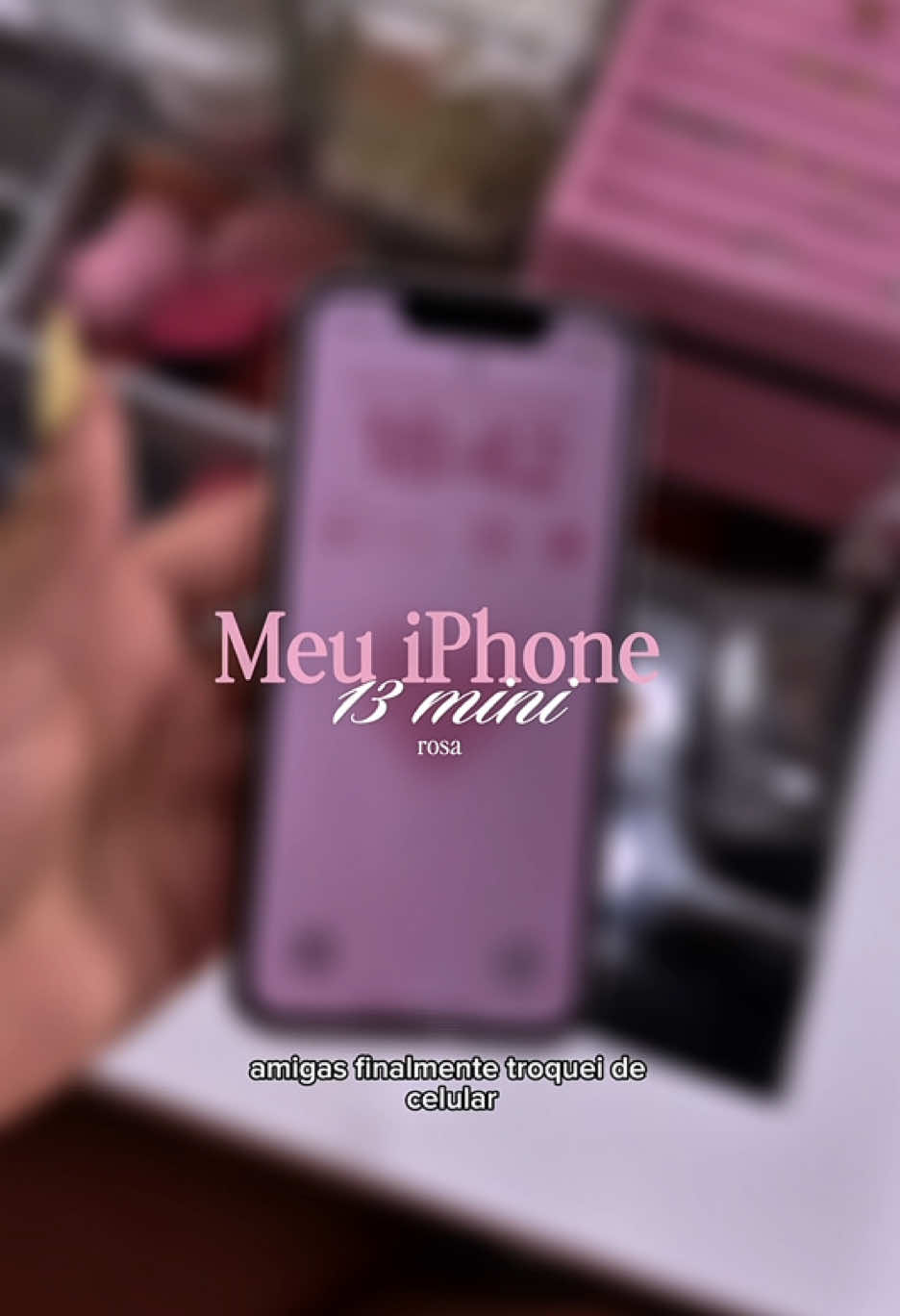 Um sonho 💕 segue pra me ajudar a pagar amigas 😂 #foryou #faculdade #iphone13mini #iphonerosa #mulherdepreso🔓🕊👫💍 