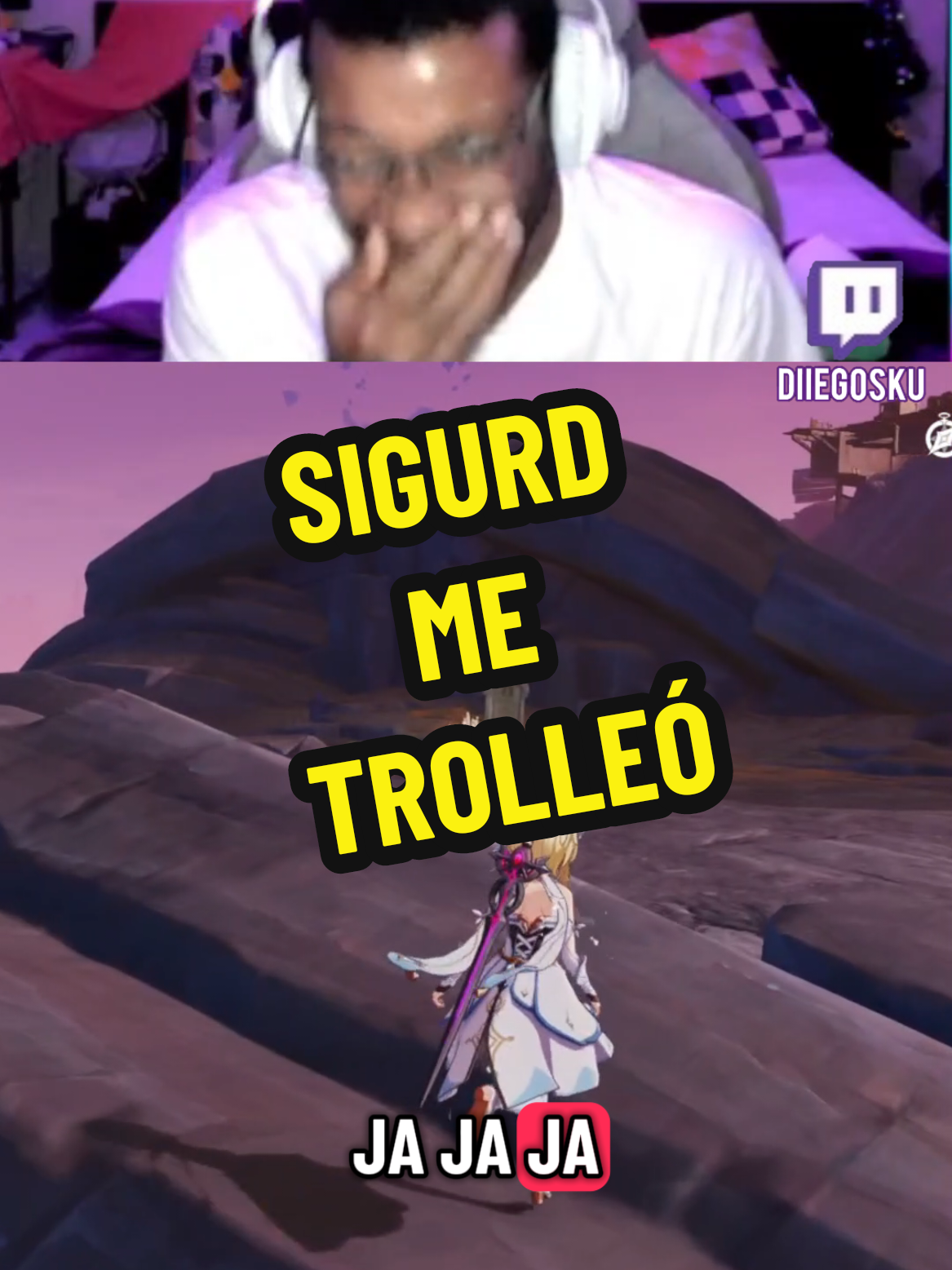 Sigurd me trolleó 🤡 #genshin #GenshinImpact #genshinimpactedit #nodkrai #sigurd 