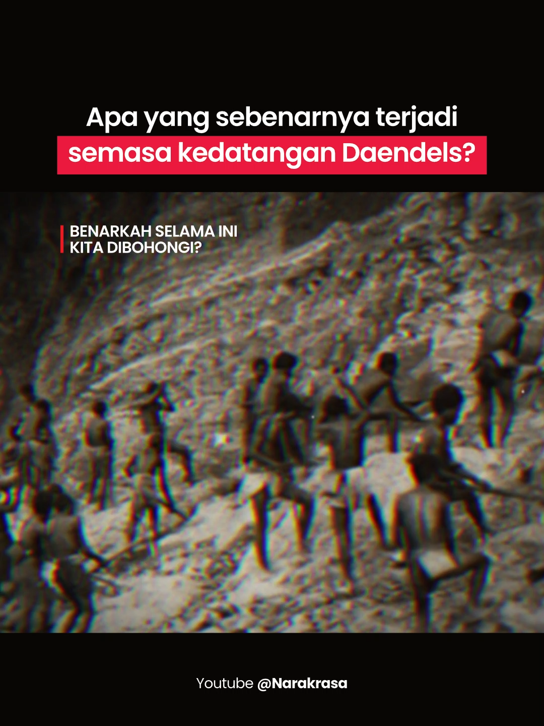 BENARKAH SELAMA INI KITA DIBOHONGI? Video lengkapnya klik link di bio - #narakrasa