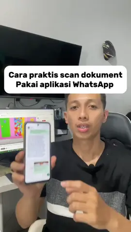 Cara praktis scan dokument pakai whatsapp Cara praktis scan dokument pakai whatsapp #tutorialandroid #TipsAndroid