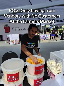 Hot wings flavored popcorn is amazing! Farmers Market Part 30 #pov #farmersmarket #wholesome #localbusiness #vendor 