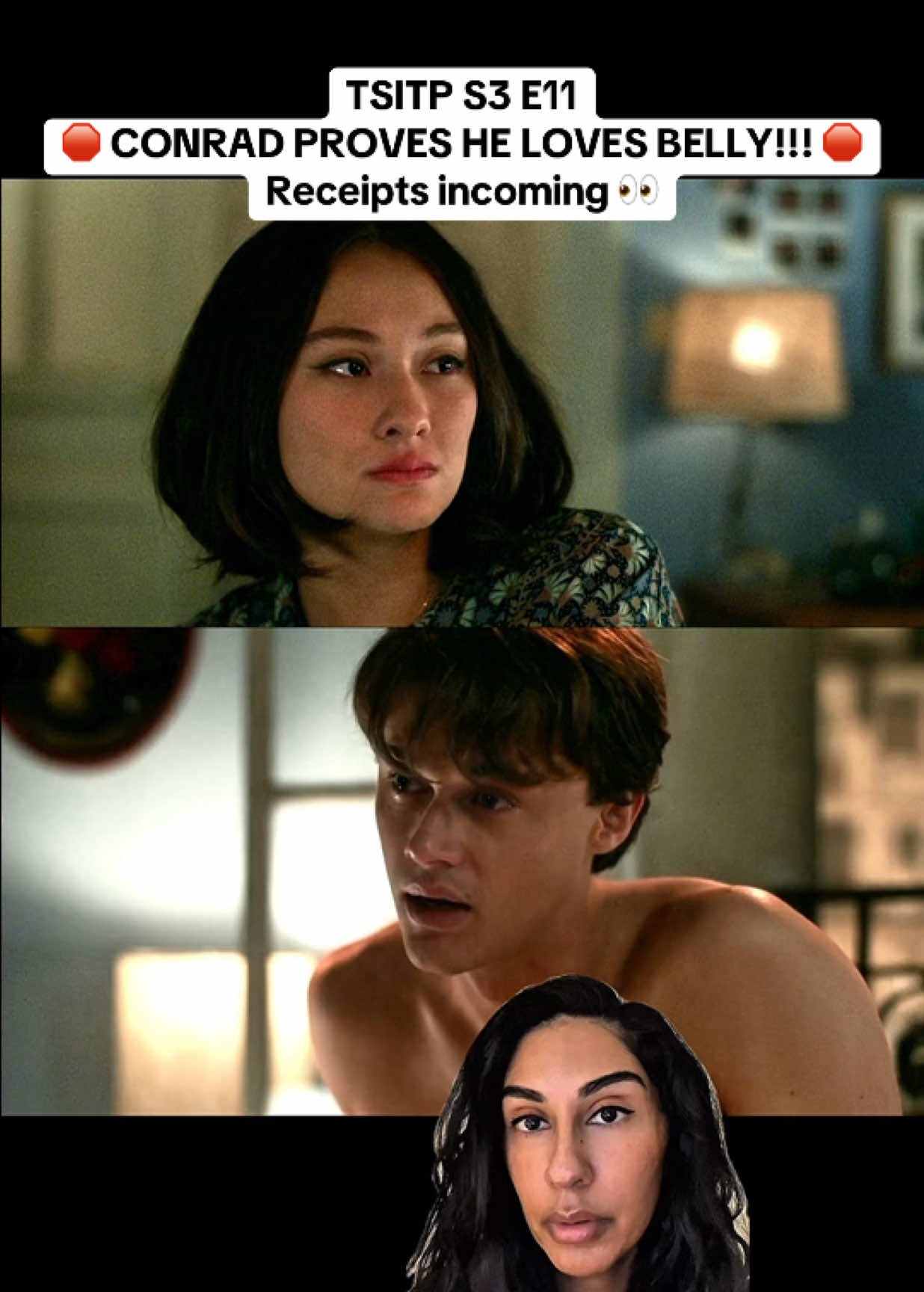 This was such a heavy and vulnerable scene. Both Lola Tung and Chris Briney delivered amazing performances 👏🏾 Do you agree with my thoughts here, or do you have another theory of what Belly may have been thinking? Please share below! ⬇️ #thesummeriturnedpretty #tsitp #conradfisher #bonrad #tsitpseason3  TSITP Belly Conklin Cousins Beach Team Conrad The Summer I Turned Pretty season 3 episode 11 The Summer I Turned Pretty S3 E11