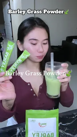 Barley Grass Powder🍃 #barleygrasspowder #organicbarleygrass #barleygrasspowderweekit7 #healthconscious  #fyp 