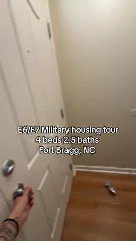 Grateful and Blessed 🥰 we get a lot of questions about what housing is like #militarylife #militaryhousing #milspouse #family #militarytiktok 