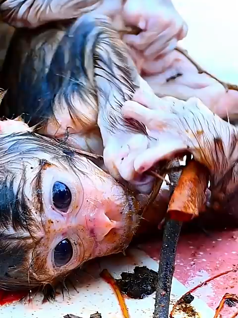 Update_New_Short_Videos_Poorest_newborn_baby_monkey_shortvideo