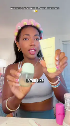 I RUINED my SINCERLY YOURS skincare?!👀🫣✨ #sincerelyyours #salishmatter #sephora #skincare #grwm 