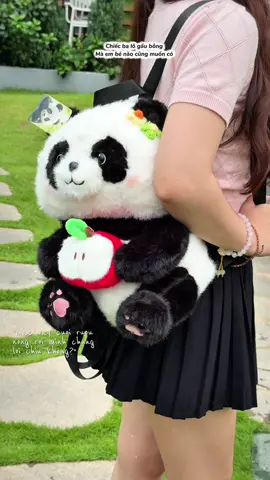 Em bé nào mê chiếc ba lô có em gấu trúc này dơ tay điểm danh nhaaaaa #dangyeu #balogaubong #balodangyeu #balogautruc #dohottrend 