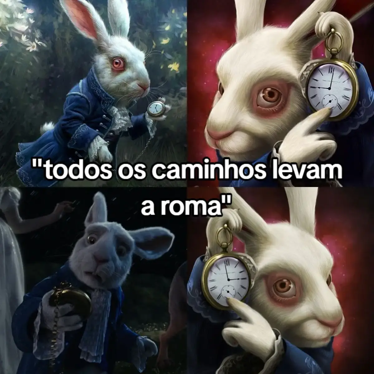 #gatodecheshire #alicenopaisdasmaravilhas #coelhocomrelogio #frases #viraltiktok 