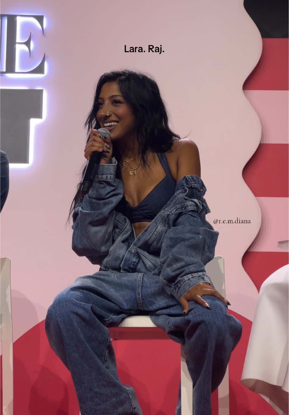 @LARA RAJ 🖤 #katseye #katseye_lara #teenvogue #fyp 