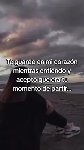 Te guardo en mi corazón, en el rincón más sagrado donde habitan los amores eternos. Mientras intento comprender y aceptar que era tu momento de partir; me aferró a cada recuerdo, a cada gesto y a cada instante que compartimos. Tu ausencia duele, pero tu presencia en mi interior me sostiene. Aunque ya no estés físicamente, sé que nuestro lazo es infinito y que el amor nunca muere.  #serenatualma #abrazoenpalabras #EEUU #españa #Mexico 