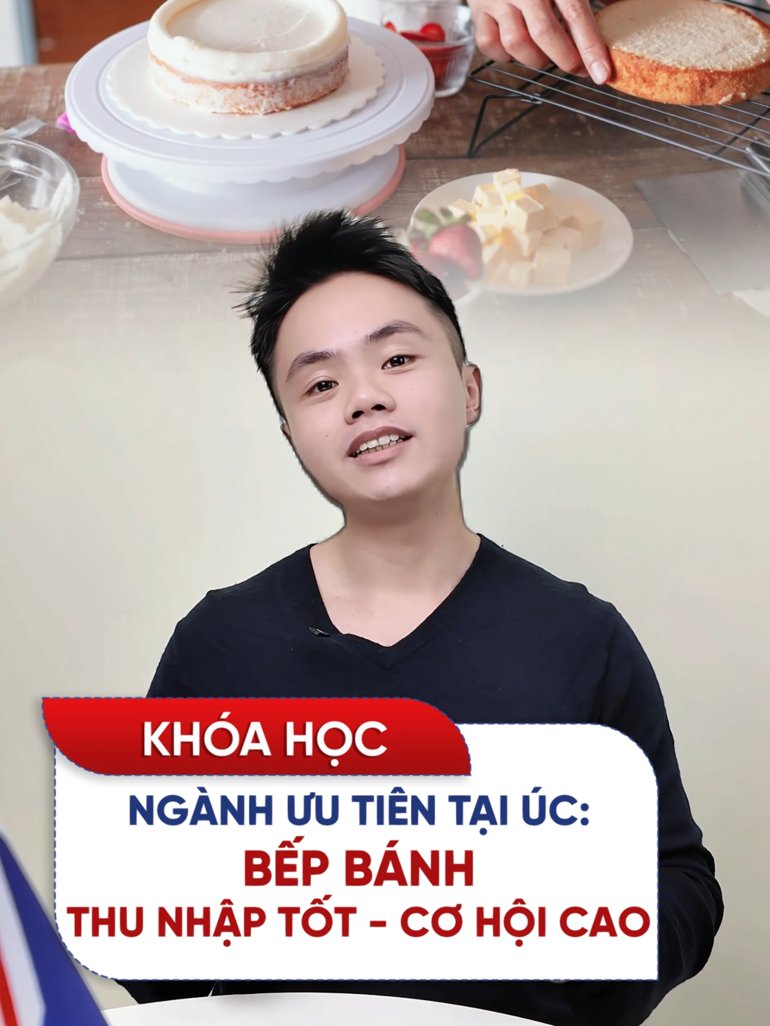 💥 Học gì ở Úc để DỄ ĐỊNH CƯ – THU NHẬP TỐT? 💥 🤫 Có một ngành học mà 60% doanh nghiệp ở Úc đang “khát” nhân lực giỏi, thu nhập trung bình tới $70,000 AUD/năm. 👨‍🍳 Với lộ trình học tập siêu tối ưu: chỉ 2 năm vừa học vừa làm. 📌 Học xong còn được xin Visa 485 để đi làm, mở ra con đường định cư cực rộng. 👉 Xem video để biết đó là ngành gì, và inbox ngay Edunetwork Australia để được tư vấn chi tiết về con đường học tập & định cư Úc nhé! #EdunetworkAustralia #Australia #DinhCuUc #Cook #Chef