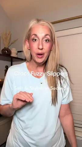 Cozy Crocs meet custom flair 🪄 Slip into the Classic Unfurgettable Vegan Suede Crocs for all-day fuzzy comfort, then glow them up with luxe shoe charms & bling chains for a look that’s 100% you. @Crocs #crocsslippers #shoecharms #cozyslippers #tiktokshopcreatorpicks 