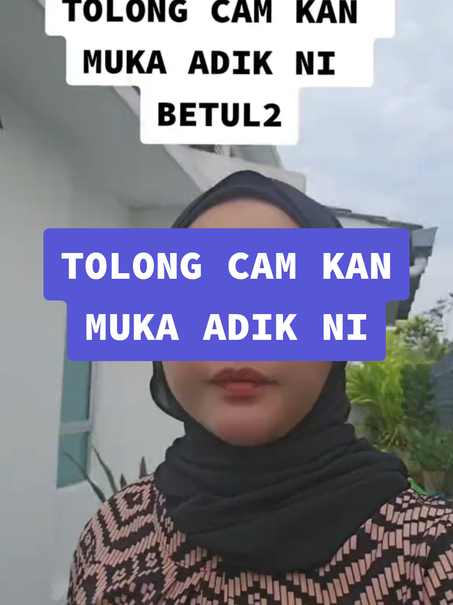 TOLONG CAM KAN MUKA ADIK NI #foundermagika #kakjura #hotlotionmagika 