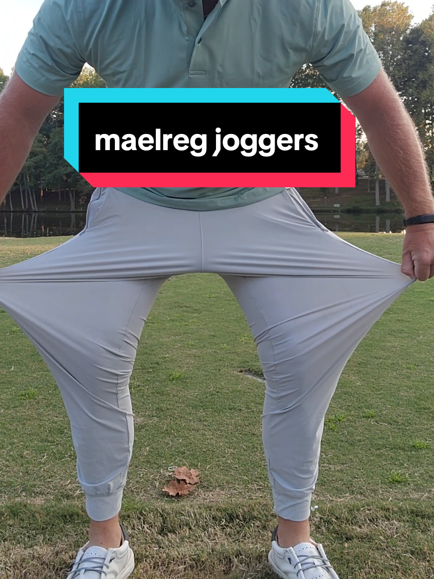 If you've been looking to get some joggers, next time you go play Golf, check these out from maelreg #maelreggolf #joggers #golftiktok #menfashion 